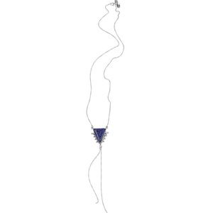 Karen London lapis bolo necklace